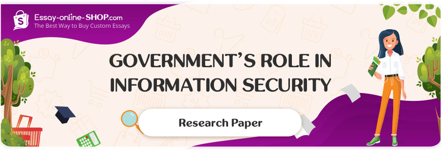 Government’s Role in Information Security